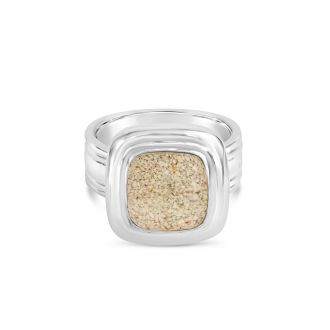Cushion Cut Nautical Ring