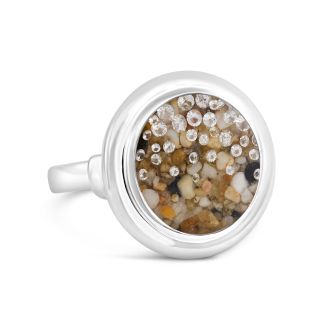 Neptune Cocktail Ring - Diamond Gradient