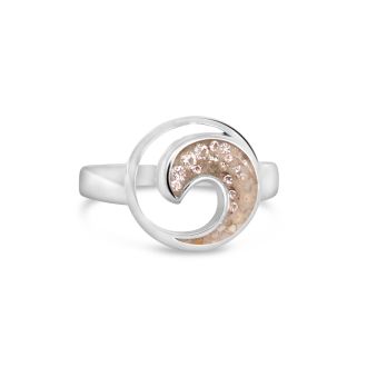 Wave Ring - Diamond Gradient