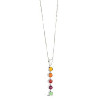 Endless Summer Sunsets Vertical Bar Necklace