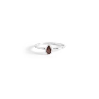 Geometric Stacker Ring - Teardrop
