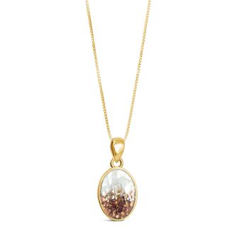 Sandrop Necklace - Gold - Mother of Pearl Gradient