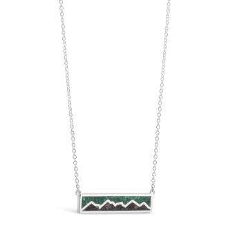 Luxe Mountain Bar Necklace