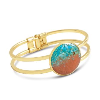 Marina Bracelet - Gold - Gradient | Dune Jewelry Gold Plated Bracelets & Bangles