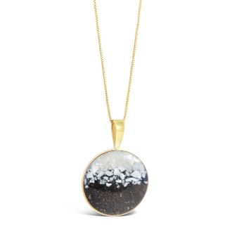 Marina Necklace - 14k Gold Vermeil - Mother of Pearl Gradient