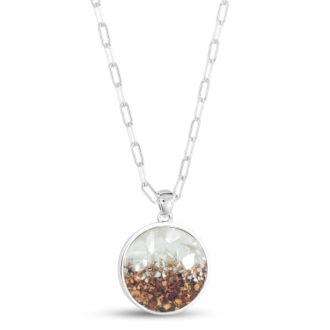 The Mediterranean Necklace - Mother of Pearl Gradient