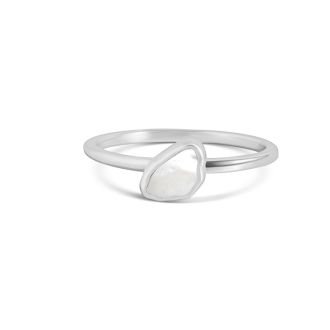 Organic Stacker Ring - Mother of Pearl