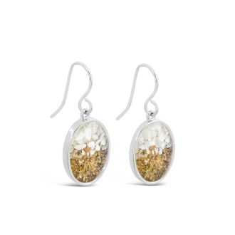 Sandrop Earrings - Large - Mother of Pearl Gradient
