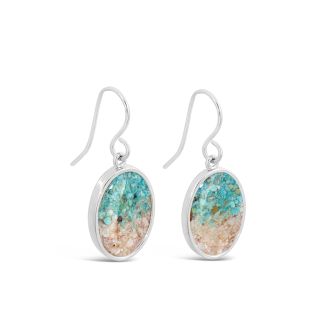 Sandrop Earrings - Large - Turquoise Gradient