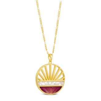 Shoreline Necklace - 14k Gold Vermeil