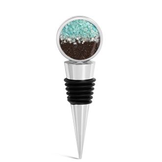 Wine Stopper - Ocean Gradient