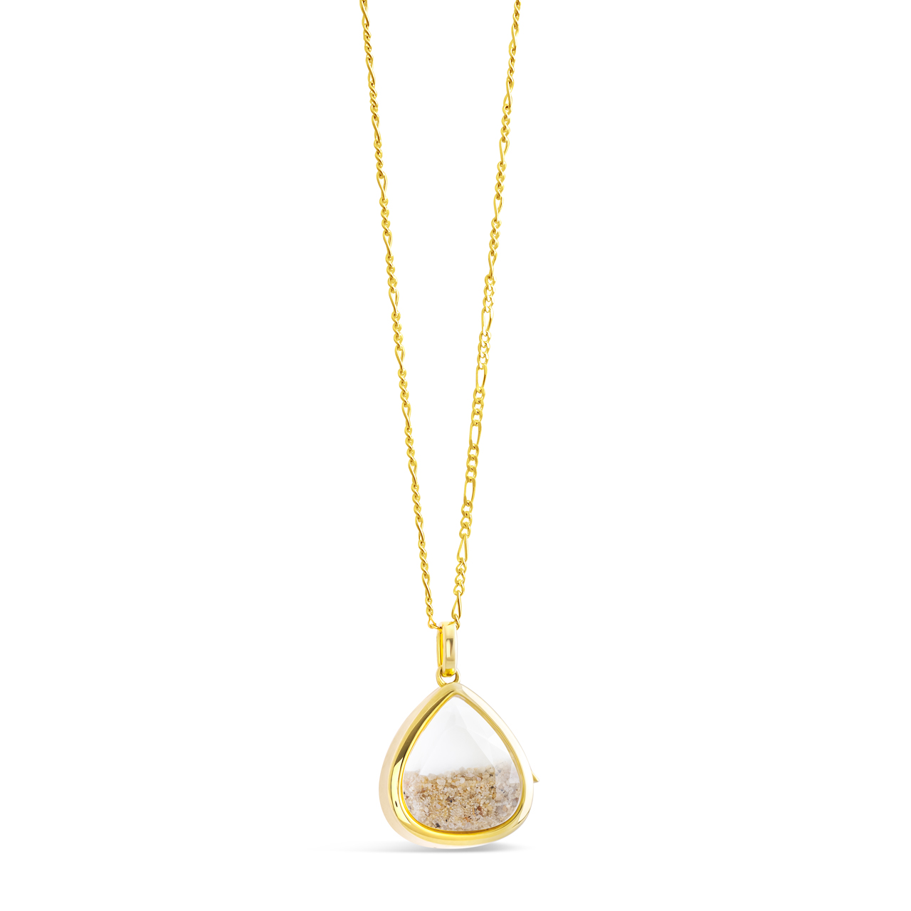 WanderLocket - Teardrop Cut - 14k Vermeil