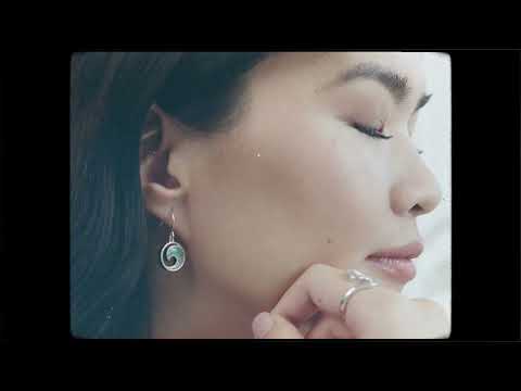 Wave Drop Earrings - 14k Gold Vermeil