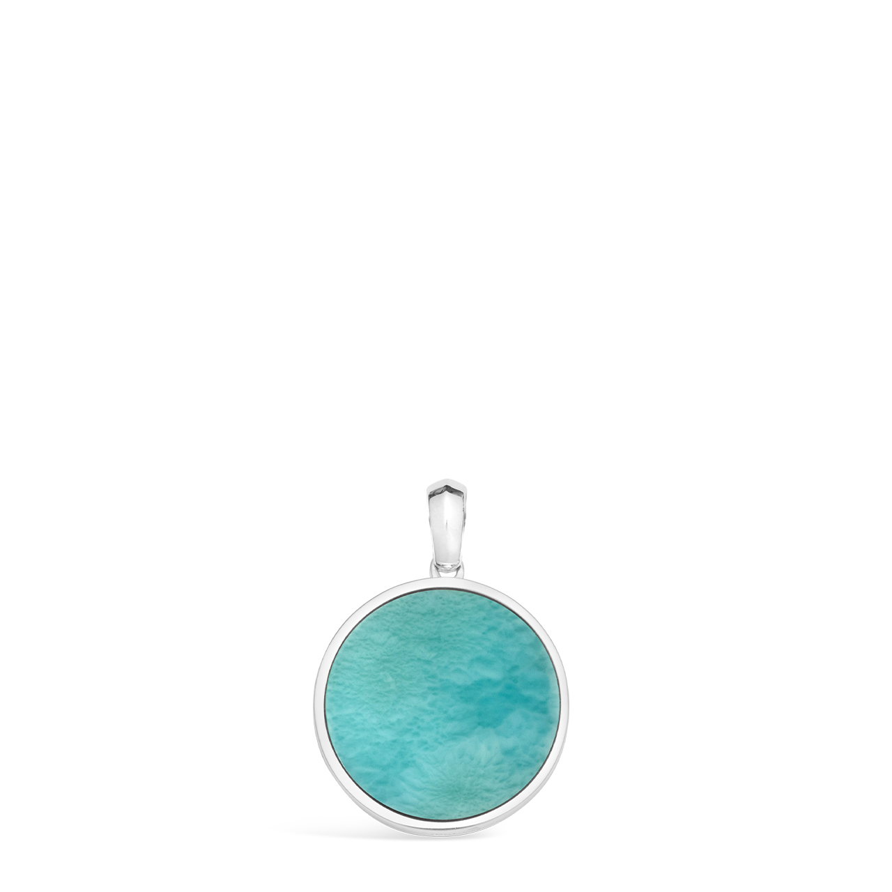 Globe Necklace World Traveler Larimar By Christine Kesteloo - Pendant Only