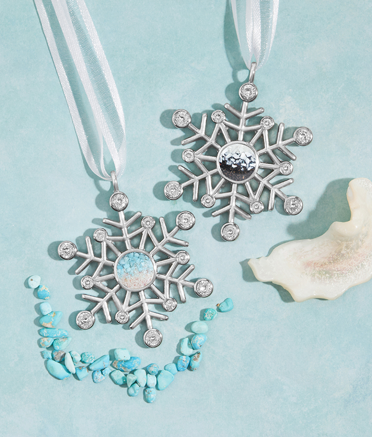 Dune Jewelry Snowflake Ornaments