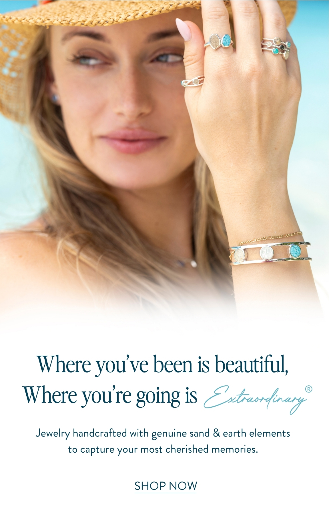 Free shipping sitewide at Dune Jewelry on personalized jewelry, beach jewelry and meaningful gifts.