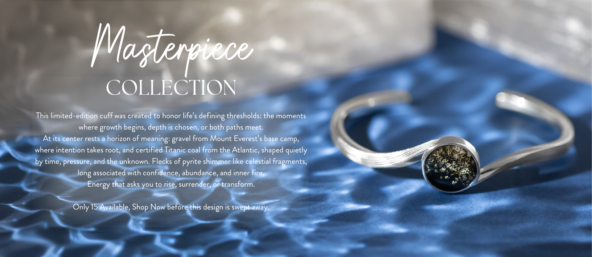 Masterpiece Collection, limited edition luxury inspired by art