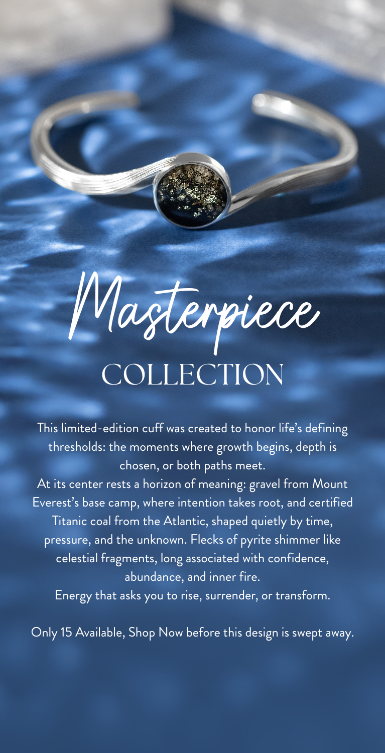 Masterpiece Collection, limited edition luxury inspired by art